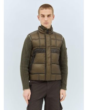 C.P. Company Dd Shell Puffer Vest - Green