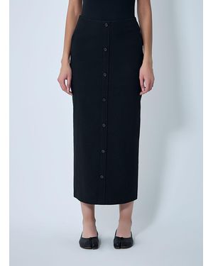 Issey Miyake Like Torso Like Skirt - Blue