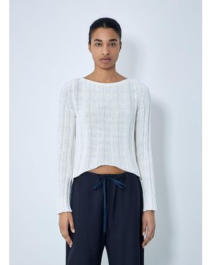 KHAITE Sylas Jumper - White