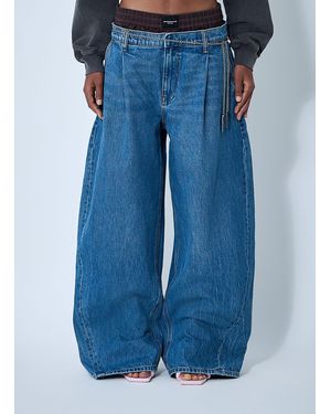 Alexander Wang Exposed Boxer Jeans - Blue