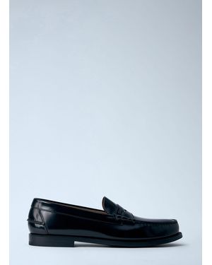 Prada Leather Loafers - Black