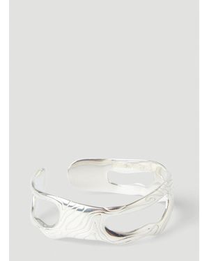 Octi Globe Bangle - White