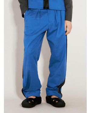 Kiko Kostadinov Ugo Side Trousers - Blue