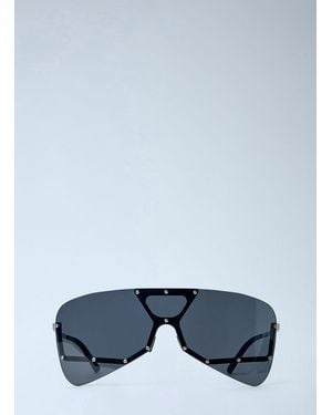 Rick Owens Tower Sunglasses - Blue