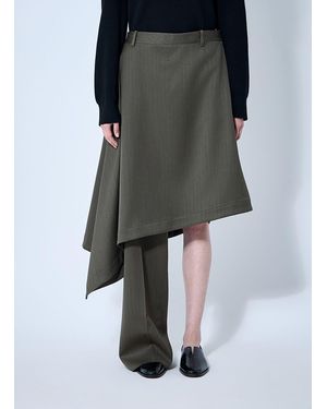 スカート Bottega Veneta Forest green culottes in wool Bottega Veneta Forest green culottes in wool | TheDoubleF