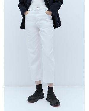 Moncler Woman Jeans It - 38 - Blue