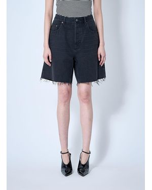 Saint Laurent Denim Shorts - Blue