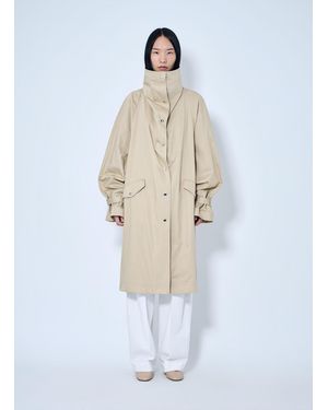 TOTEME Oversized Cotton Trench - White