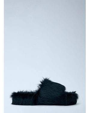Rick Owens Chancla Slides - Blue