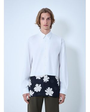 Dries Van Noten Capero Cotton Poplin Shirt - White