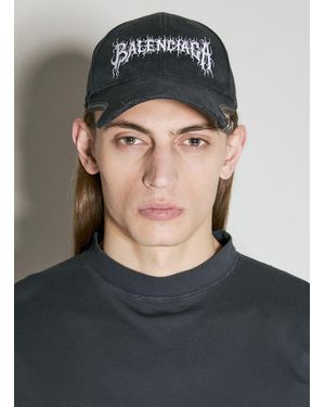 Balenciaga Diy Metal Baseball Cap - Gray