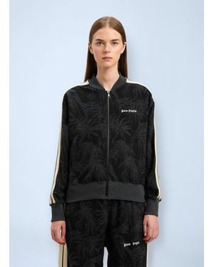 Palm Angels Palm Jacquard Track Jacket - Black
