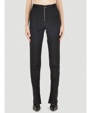 CAPASA MILANO Tailored Military Pants - Blue