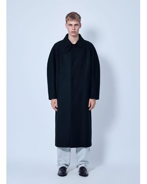 Jil Sander Classic Long Coat - Blue