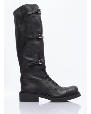 Miu Miu Knee high boots for Women Online Sale up to 55 off Lyst
