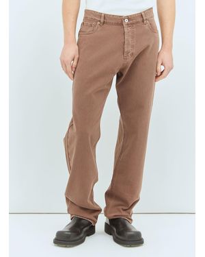Miu Miu Five-Pocket Jeans - Natural