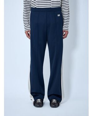 Wales Bonner Motion Track Trousers - Blue
