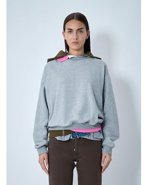 August Barron Tripple Hooded Sweatshirt - Gray