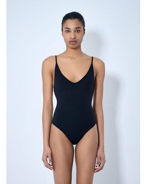 TOTEME V-neck Swinsuit - Blue