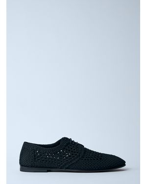 Dolce & Gabbana Woven Derby Shoes - Multicolour