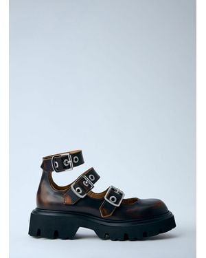 Vivienne Westwood Bacchus Mary Jane Shoes - White