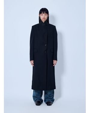 Our Legacy Manta Gabardine Coat - Blue