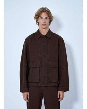 Lemaire Boxy Jacket - Brown