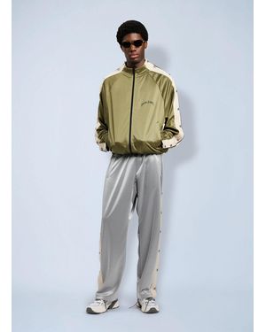 Palm Angels Curved Logo Boxe Track Jacket - Blue