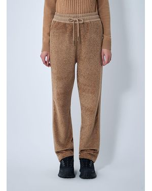 Moncler Logo Motif Track Trousers - Natural