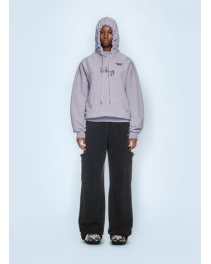 Off-White c/o Virgil Abloh Off Bookish Butterfly Hooded Sweatshirt - White