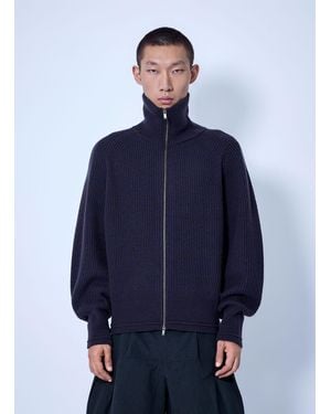 Entire studios Blimp Full Zip Cardigan - Blue