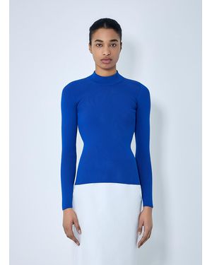 Jil Sander Mockneck Sweater - Blue