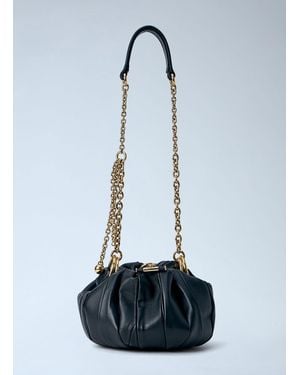 Chloé Plissé Shoulder Bag - Blue