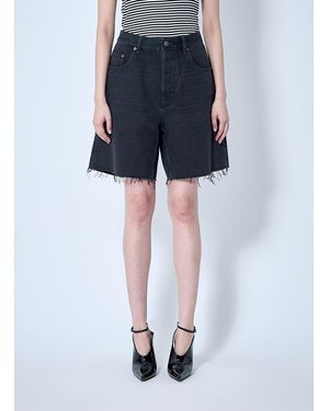 Saint Laurent Denim Shorts - Blue