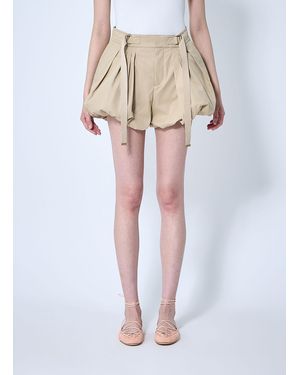 Chloé Chloã Mini Balloon Shorts - White