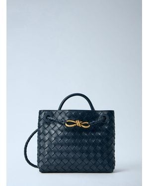 Bottega Veneta Medium Andiamo Handbag - Blue