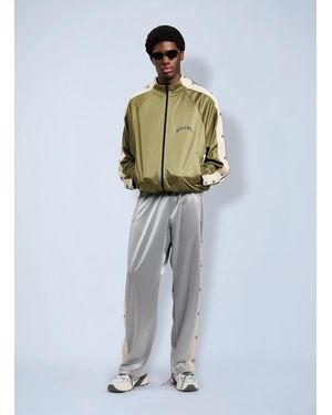 Palm Angels Curved Logo Boxe Track Jacket - Blue