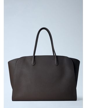The Row Marlo 17 Handbag - Black