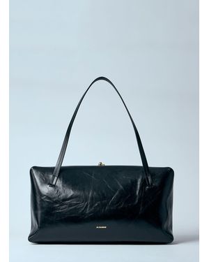Jil Sander Medium Goji Pillow Handbag - Blue