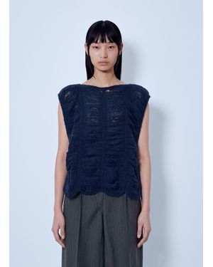 Our Legacy Rib Cage Vest - Blue