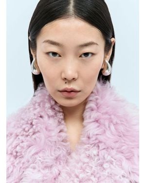Bottega Veneta Drop Medium Earrings - Pink
