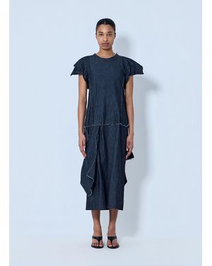 Limi Feu Designed Panel Dress B - Blue