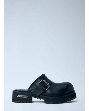 Balenciaga Venom Wurn-Out Mules - Blue