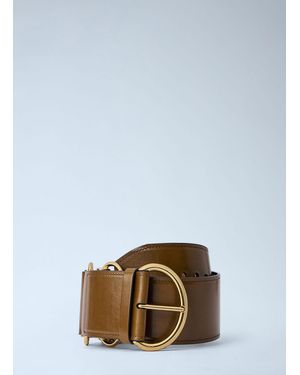 Chloé Chloé Chain Detail Wide Belt - Blue
