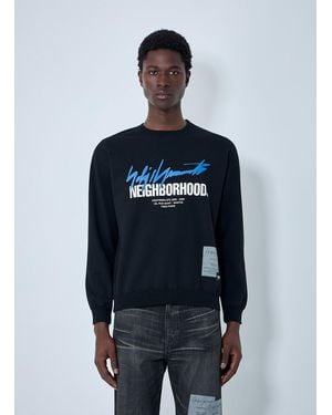 Yohji Yamamoto X Neighborhood Cotton Sweatshirt - Blue