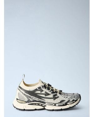 Off-White c/o Virgil Abloh Be Right Back Knit Sneakers - White
