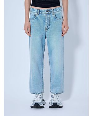 Balenciaga Straight-Leg Denim Jeans - Blue