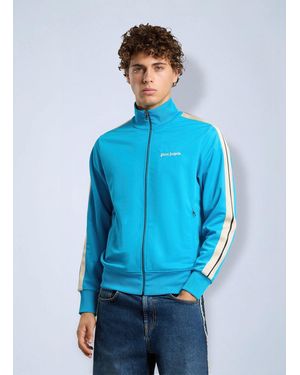 Palm Angels Classic Logo Track Jacket - Blue