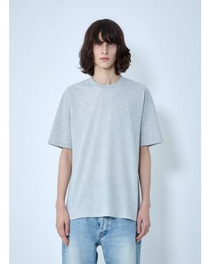 Saint Laurent Cassandre Oversize T-Shirt - Blue