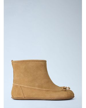 Abra Suede Baby Boots - Blue